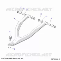SUSPENSION AVANT CONTROL ARM UPPER