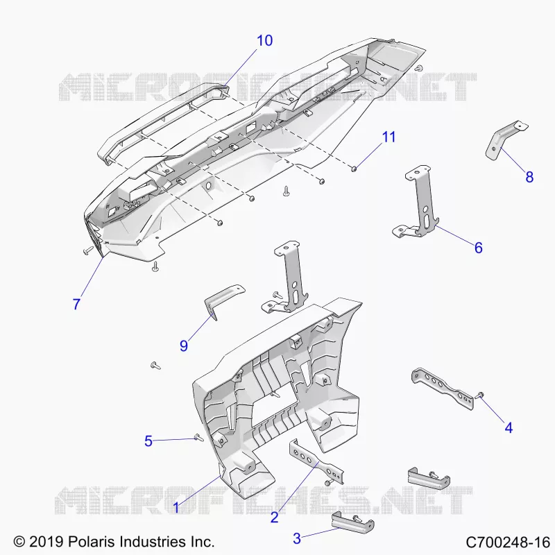 CARROSSERIE ARRIERE BUMPER
