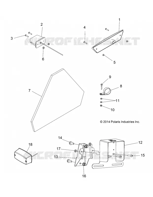 ELECTRICITE, TAILLAMP AND REVERSE LAMP
