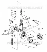 JAMBE DE FORCE AVANT 6X6 350L S938739 (4924362436015A)