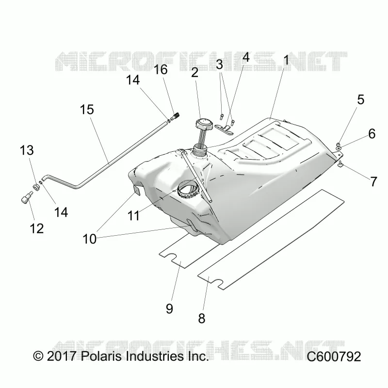 FUEL SYSTEM, FUEL TANK ASM.