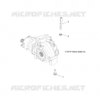 DRIVE TRAIN, SUPPORT PONT, FRONT