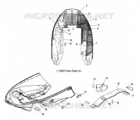 PROTECTION ANTI CHALEUR CARROSSERIE AVANT