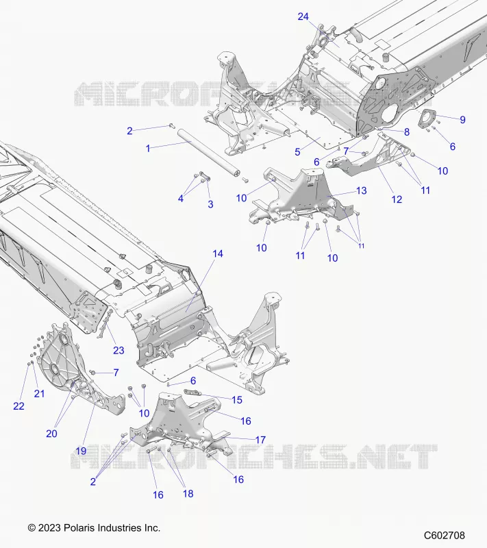 CHASSIS, BULKHEAD ASM.