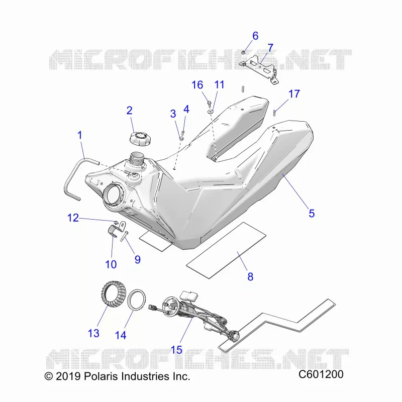 SYSTÃˆME D'ALIMENTATION, FUEL TANK ASM.