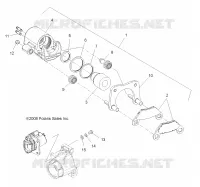 BRAKES, BRAKE ETRIER DE FREIN ARRIERE