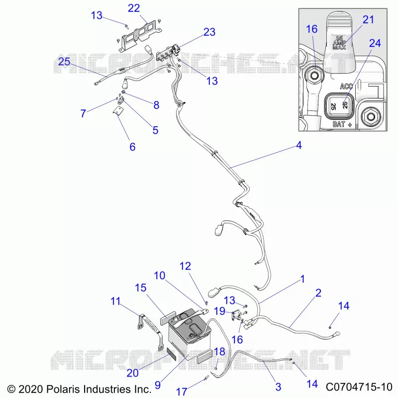 ELECTRICITE, BATTERY
