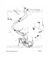 SYSTÃˆME D'ALIMENTATION, RAIL, LINES AND THROTTLE BODY