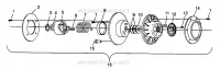 EMBRAYAGE DE TRANSMISSION ULTRA 0976778 AND EUROPEAN ULTRA E976778 (4938053805B014)