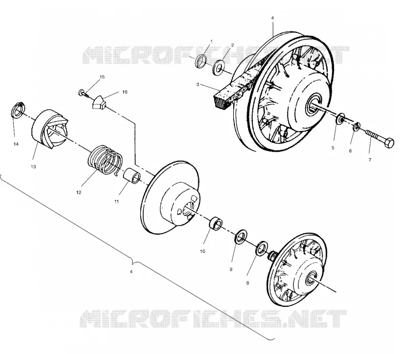 EMBRAYAGE DE TRANSMISSION ASSEMBLY