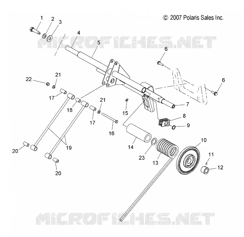 SUSPENSION, BRAS DE SUSPENSION ARRIERE