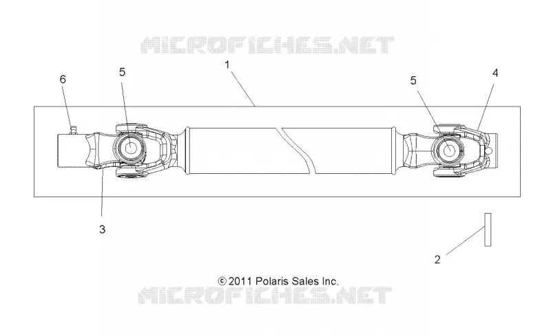 DRIVE TRAIN, FRONT ARBRE DE TRANSMISSION