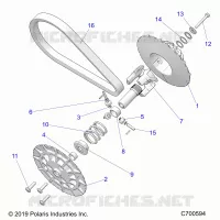 SYSTÃˆME DE TRANSMISSION, CLUTCH, SECONDARY