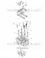 ENGINE, CULASSE AND VALVES