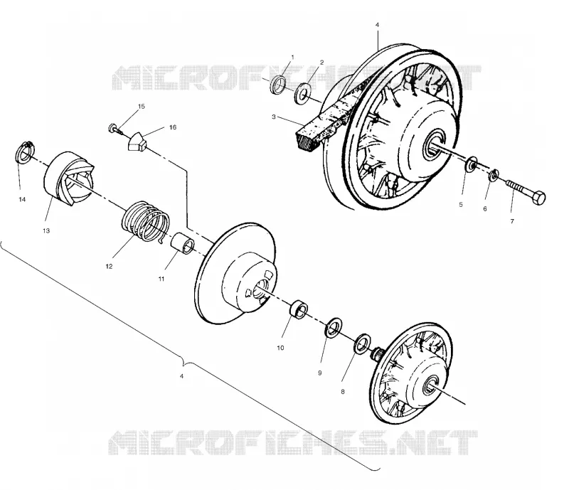 EMBRAYAGE DE TRANSMISSION ASSEMBLY