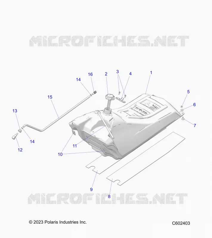 SYSTÃˆME D'ALIMENTATION, FUEL TANK ASM.