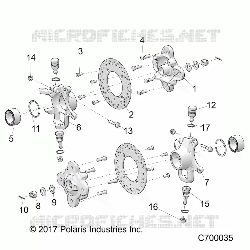 SUSPENSION AVANT HUB