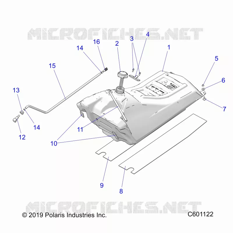 SYSTÃˆME D'ALIMENTATION, FUEL TANK ASM.