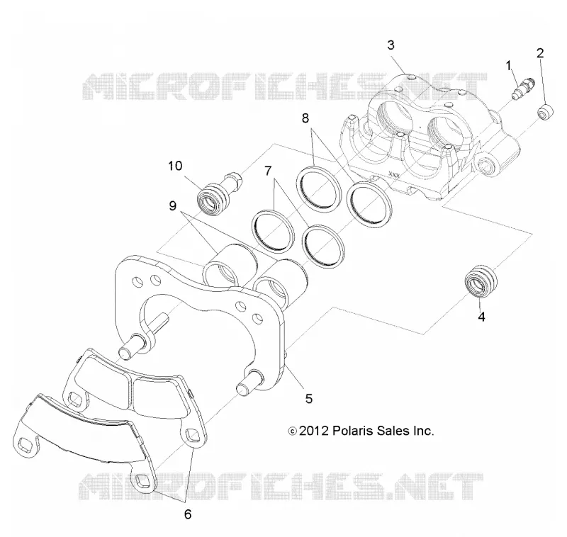 FREIN ARRIERE CALIPER