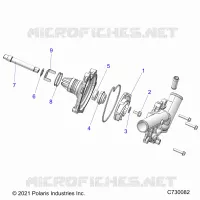 REFROIDISSEMENT, WATERPUMP ASSEMBLY