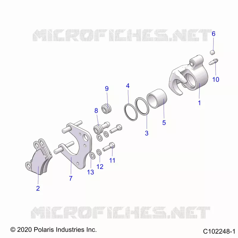 BRAKES, BRAKE ETRIER DE FREIN AVANT