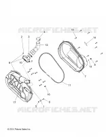 SYSTÈME DE TRANSMISSION, COUVERCLE D'EMBRAYAGE AND DUCTING