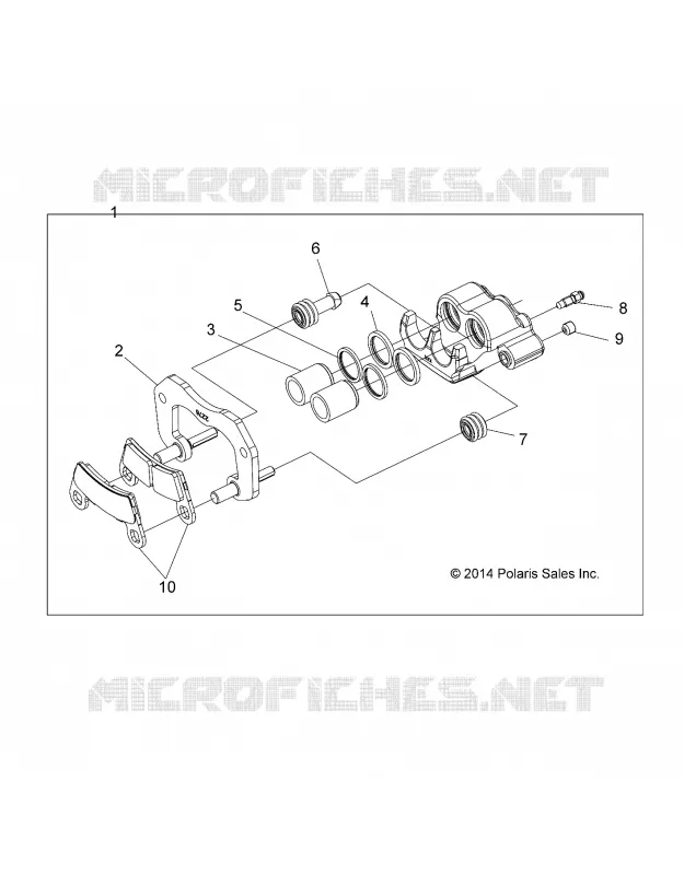 BRAKES, ETRIER DE FREIN ARRIERE