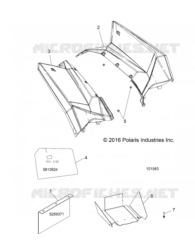 HABITACLE ARRIERE AND HEAT SHIELDS