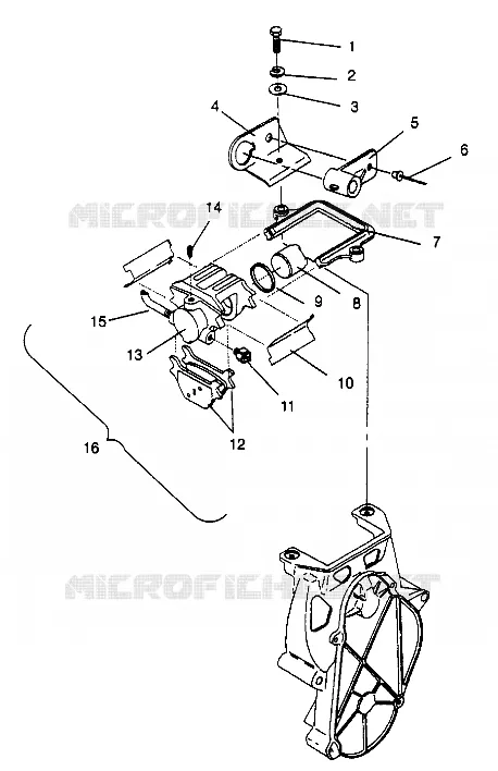 FREIN SPORT 0960443, SPORT TOURING 0960243  and EUROPEAN SPORT TOURING E960 (4932223222B008)