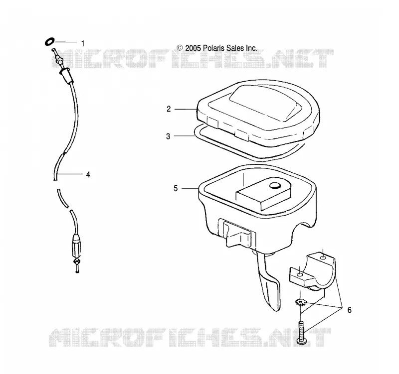 INSTRUMENTS-ACCELERATEUR ASM./CABLE