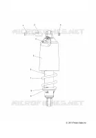 SUSPENSION, AMORTISSEUR, FRONT TRACK (7043995)