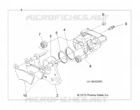 BRAKES, ETRIER DE FREIN AVANT