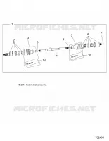 SYSTEME DE TRANSMISSION, REAR HALF SHAFT