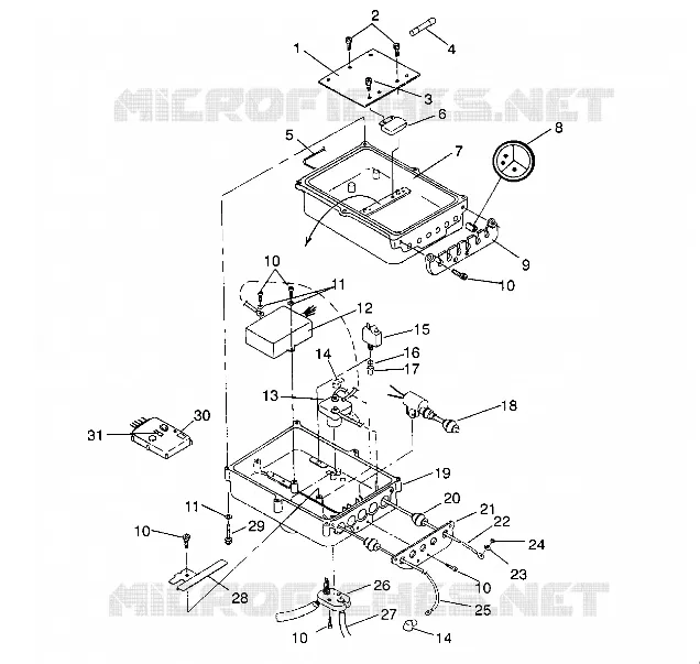 BOITIER ELECTRIQUE SL 750 B944070 (4927012701021A)