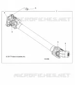 SYSTEME DE TRANSMISSION, REAR PROP SHAFT