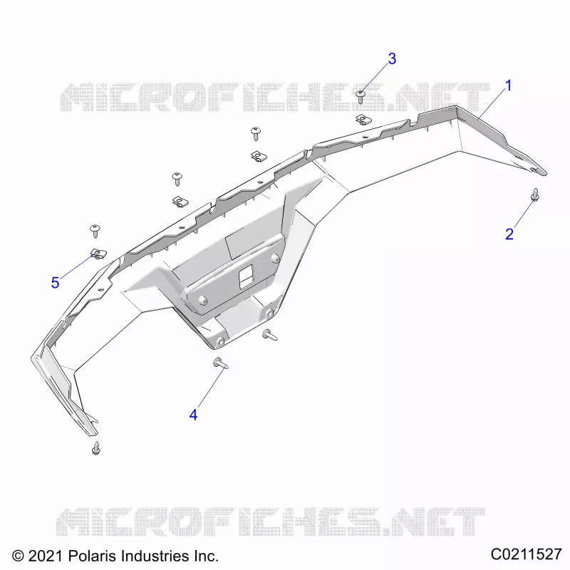 CARROSSERIE ARRIERE BUMPER