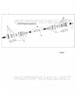 DRIVE TRAIN, REAR MID ARBRE DE TRANSMISSION