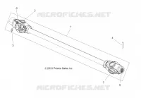 DRIVE TRAIN, ARBRE DE TRANSMISSION, FRONT