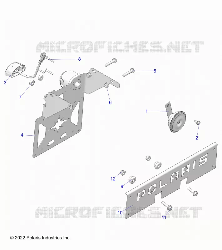 ELECTRICITE, HORN, FOG LIGHT, AND LICENSE PLATE LIGHT