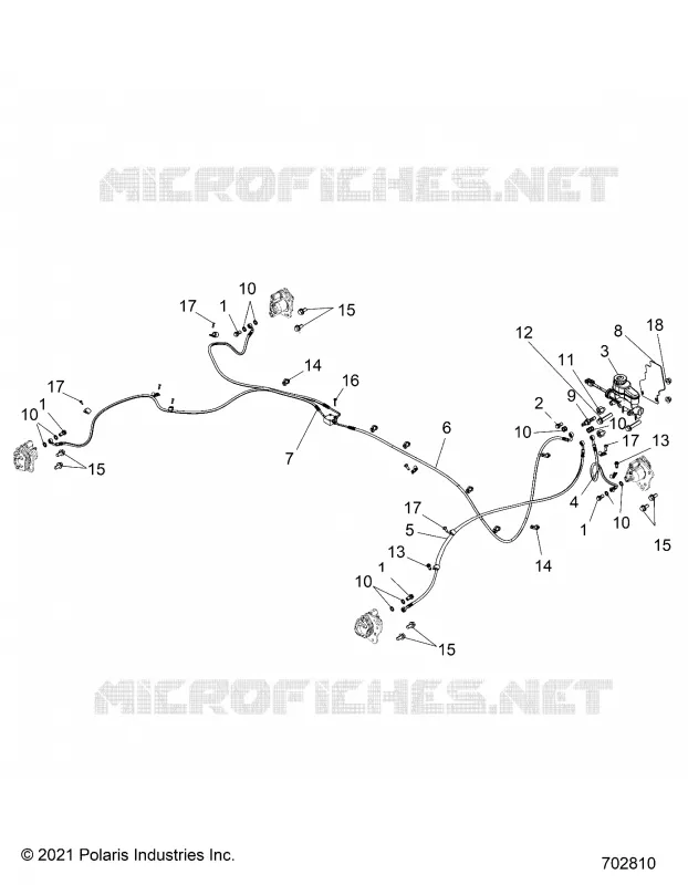 BRAKES, BRAKE LINES AND MAITRE CYLINDRE