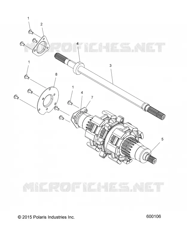 SYSTEME DE TRANSMISSION, JACKSHAFT AND DRIVESHAFT