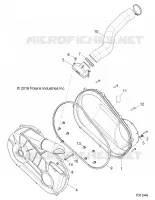 SYSTÈME DE TRANSMISSION, CLUTCH COVER AND DUCTING