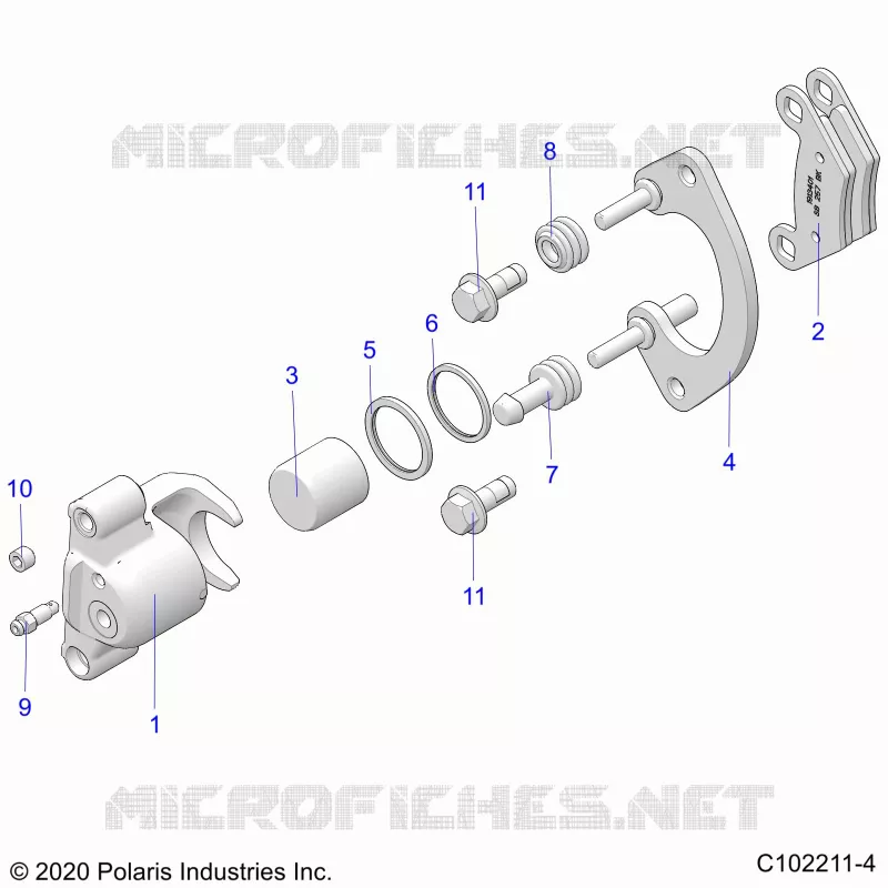 BRAKES, ETRIER DE FREIN ARRIERE