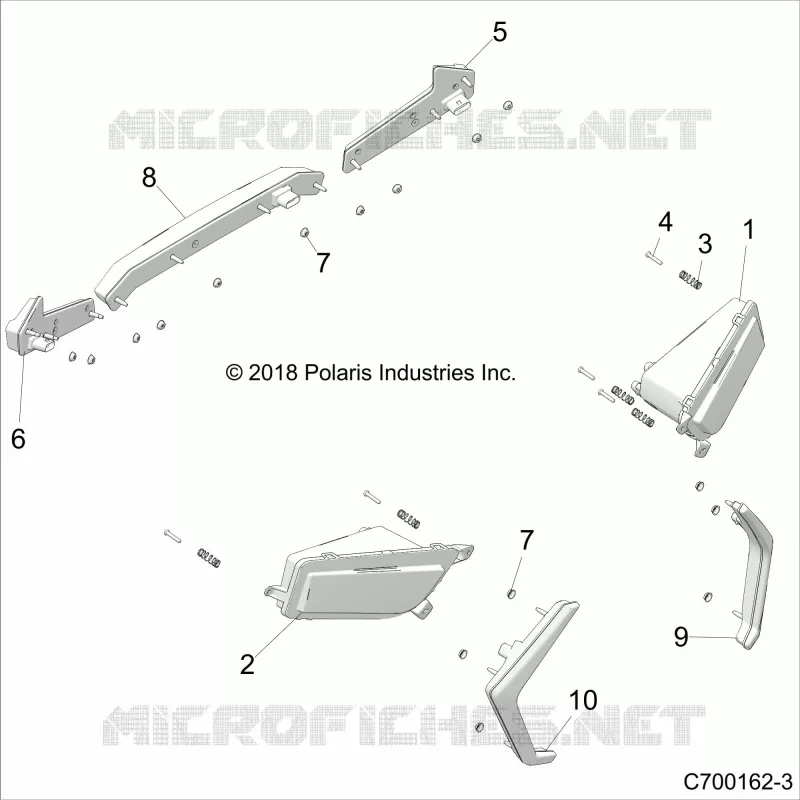 ELECTRICITE, HEADLIGHTS AND TAILLIGHTS