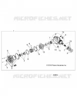 SYSTÈME DE TRANSMISSION, FRONT GEARCASE INTERNALS
