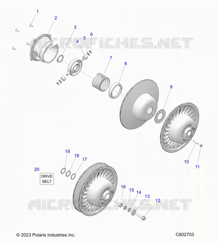 SYSTÃˆME DE TRANSMISSION, CLUTCH, SECONDARY