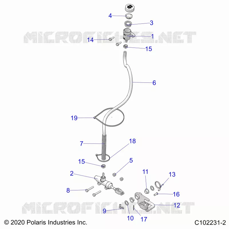 BRAKES, BRAKE PEDAL AND MAITRE CYLINDRE