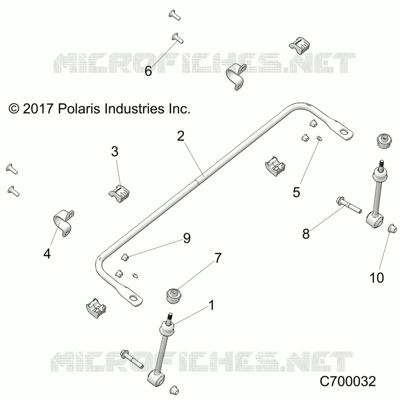 SUSPENSION AVANT STABILIZER BAR- R19RRU99/A/B (C700032)