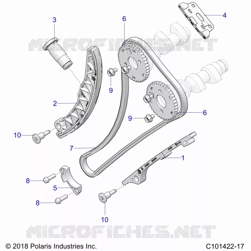 CHAINE DE DISTRIBUTION AND SPROCKET