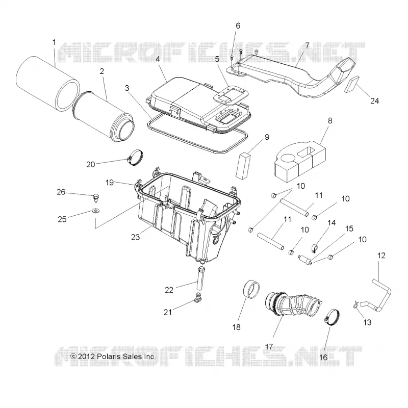 MOTEUR, PRISE D'AIR SYSTEM